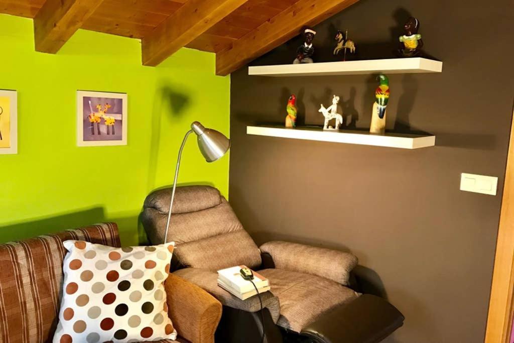 Tranquila Casita De Invitados En Vigo Con Chimenea 外观 照片