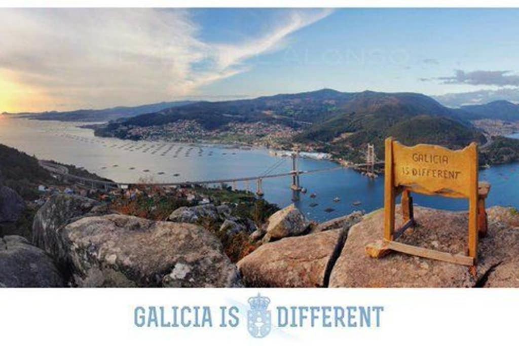 Tranquila Casita De Invitados En Vigo Con Chimenea 外观 照片